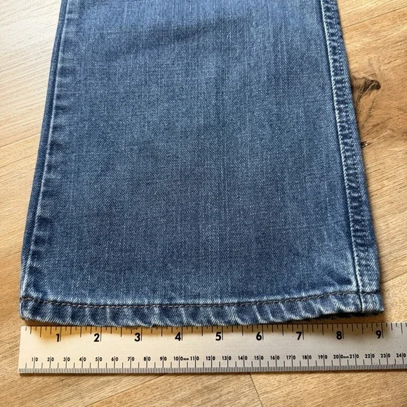 Diesel Jeans Women 30x30 Blue Bootcut Denim Made Italy Western Cowgirl Vintage - Picture 12 of 13